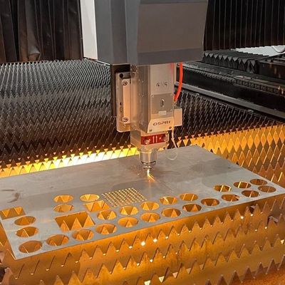 Purple Horn CNC Fiber Laser Cutter , Laser Cutting Machine For Metal Sheet