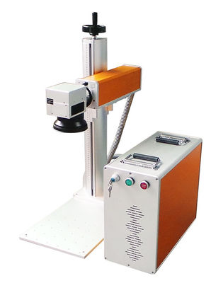 FDA Certification 220V Split Fiber Laser Marking Machine With Rotation Axis
