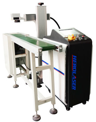 Anti Counterfeit 120m/Min MAX Fiber Optic Laser Engraver Small Structure