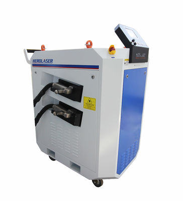 500W IPG Fiber Handheld Laser Cleaning Machine For Metallurgical Industry
