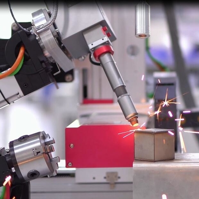 1500w Continuous Pulsed Laser Automated Welding Machine For Metal SS Aluminium