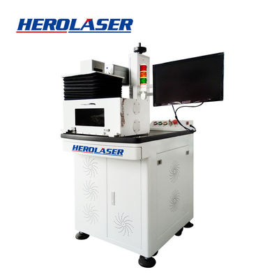 ISO Herolaser Equipment Open Type Fiber Laser Marking Machine Air Cooling 1064nm