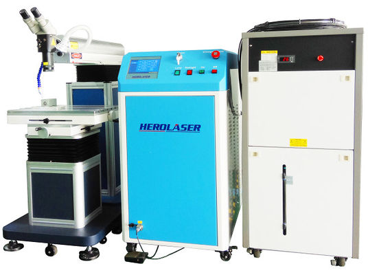 Crane Arm Precision 0.1mm Mould Laser Welding Machine With Wheels