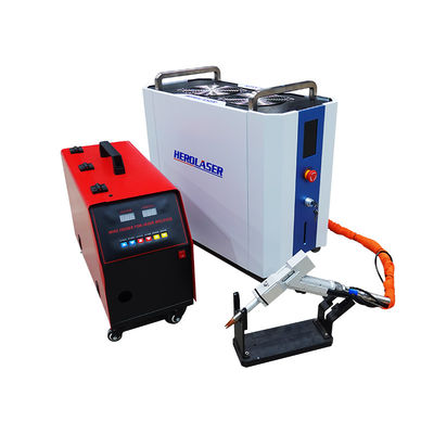 Purple Horn 3000W Handheld Fiber Laser Welding Machine For Metal Stainless Steel